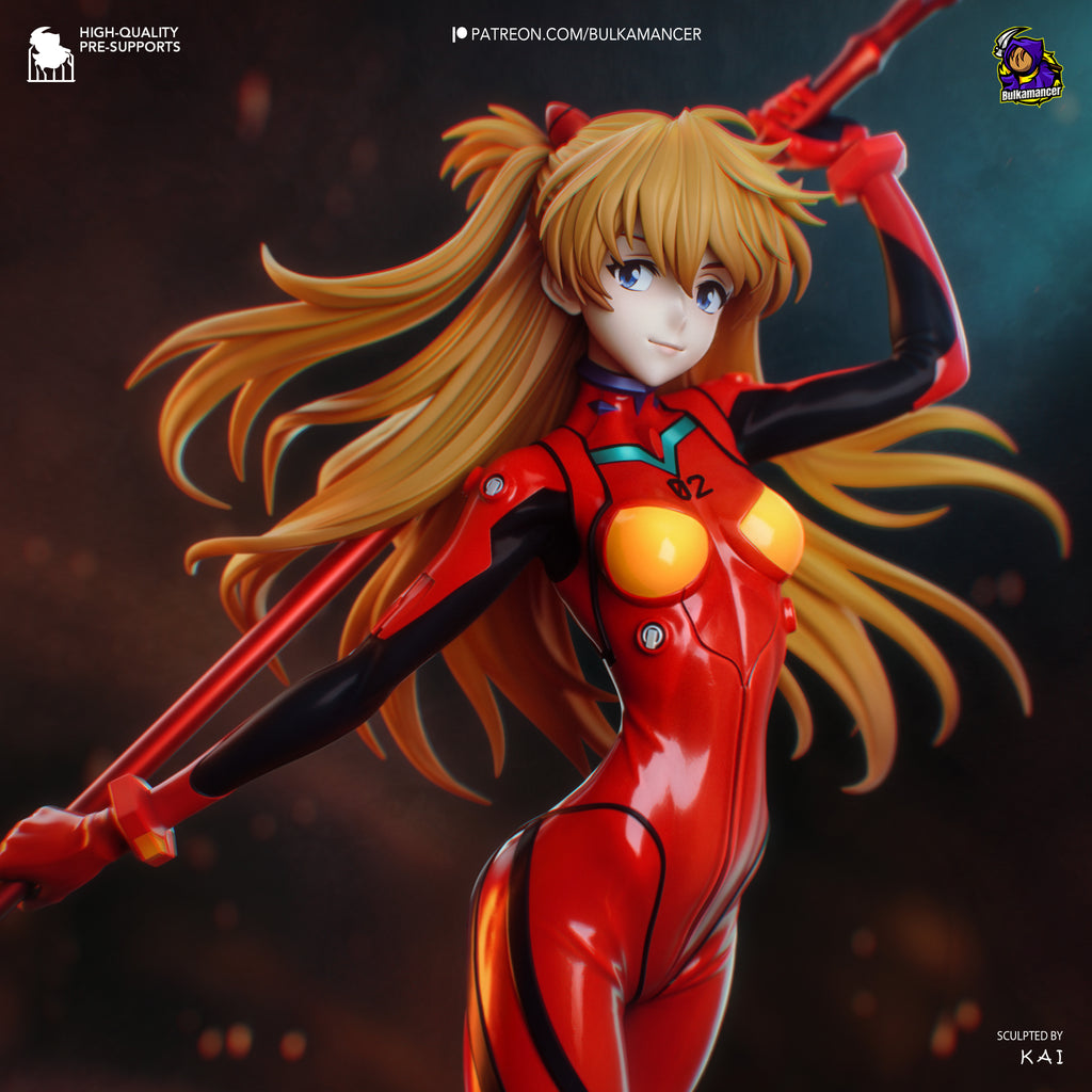Crimson Mecha Pilot Resin Statue – Sci Fi Female Pilot Figure – Model Kit – High Detail Collectible