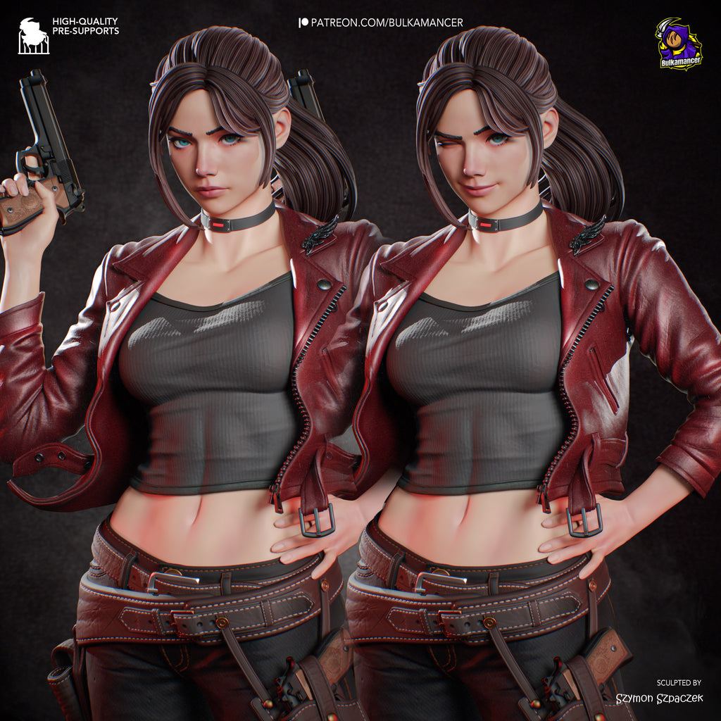 Claire Redfield – Tactical Horror Heroine Figure – High Detail Collector Display Piece