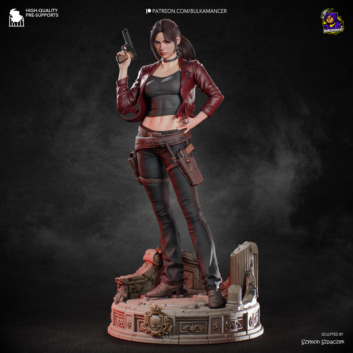 Claire Redfield – Tactical Horror Heroine Figure – High Detail Collector Display Piece