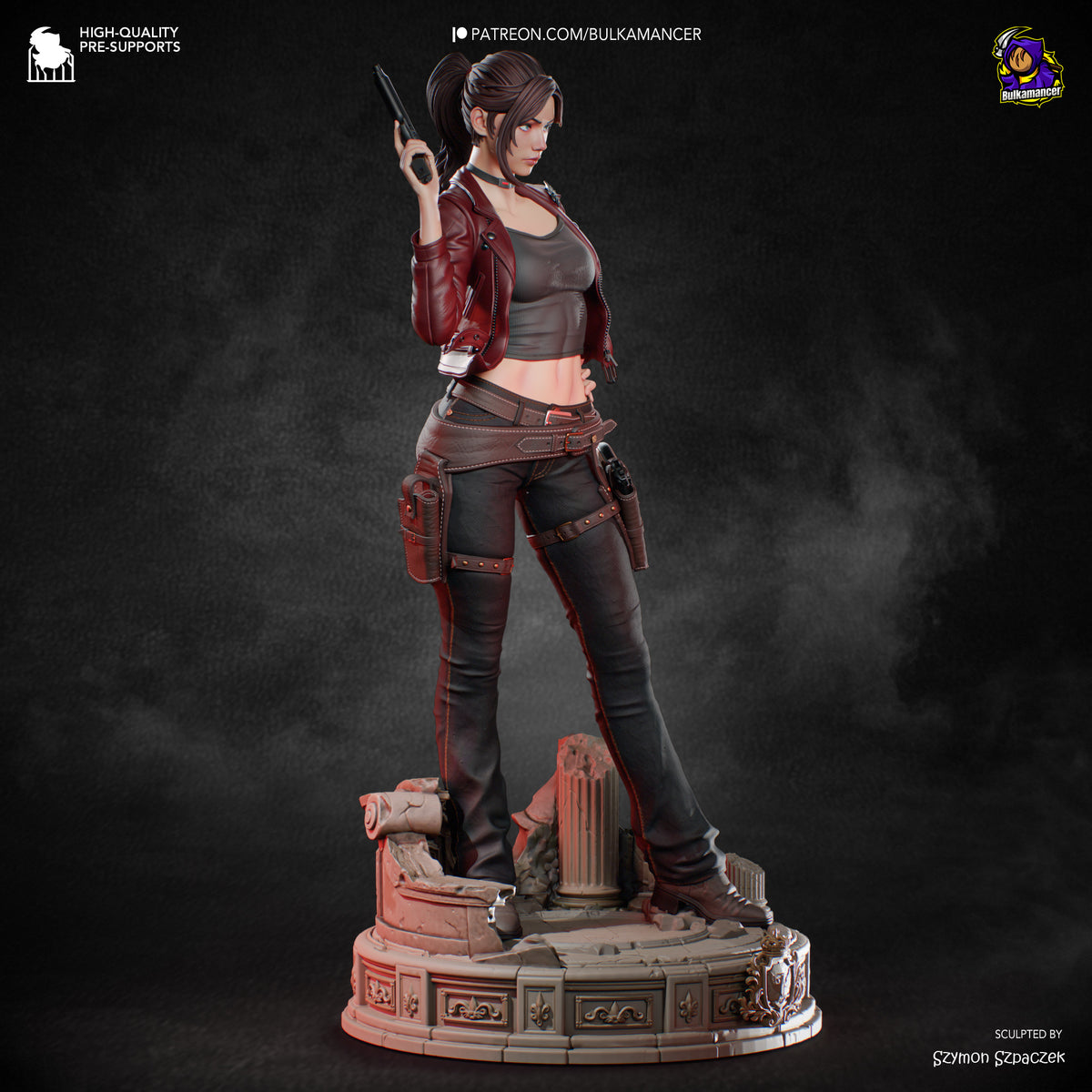 Claire Redfield – Tactical Horror Heroine Figure – High Detail Collector Display Piece