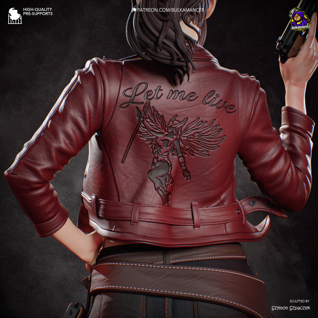 Claire Redfield – Tactical Horror Heroine Figure – High Detail Collector Display Piece