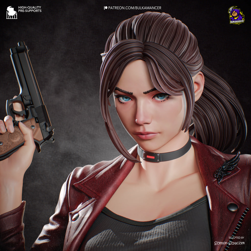 Claire Redfield – Tactical Horror Heroine Figure – High Detail Collector Display Piece