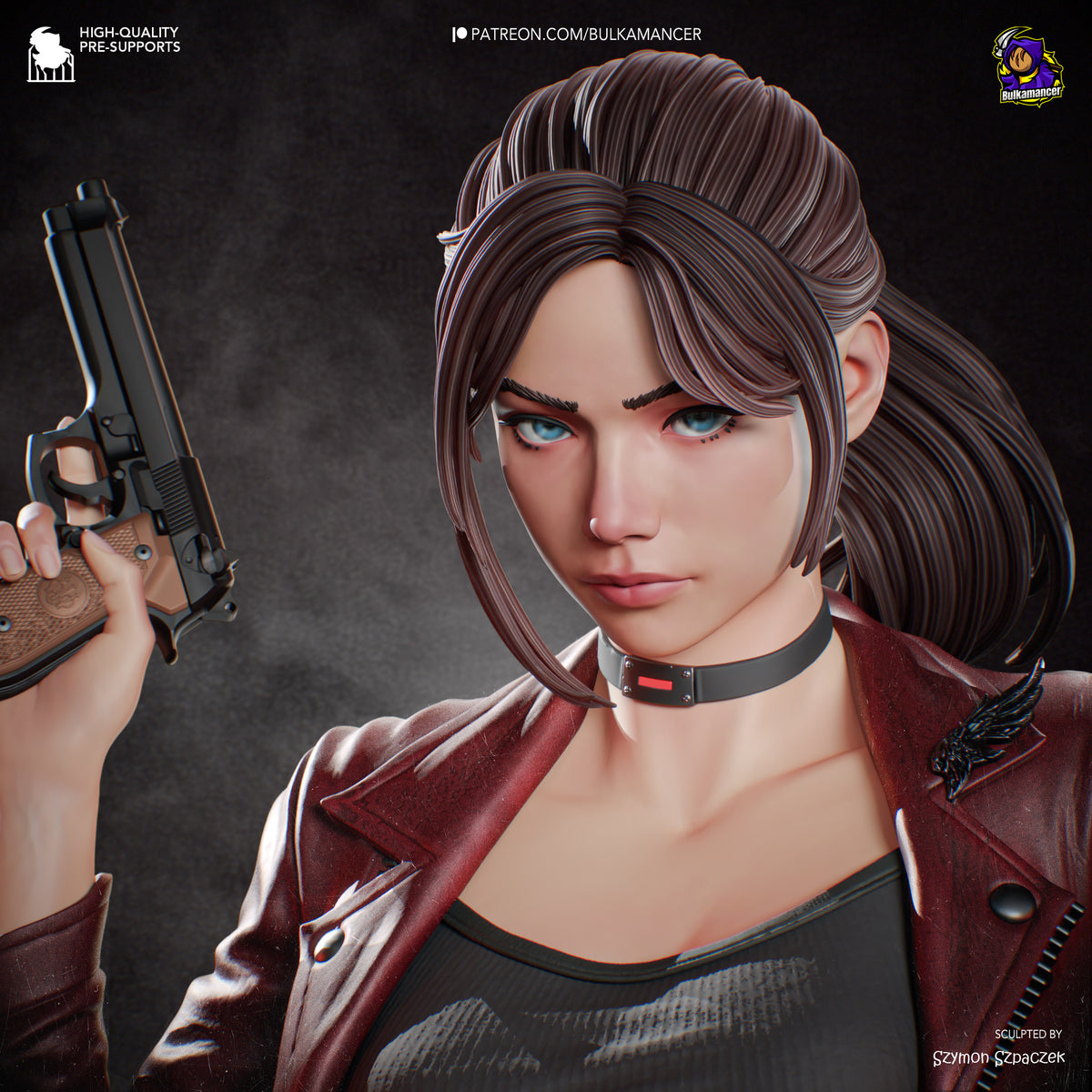 Claire Redfield – Tactical Horror Heroine Figure – High Detail Collector Display Piece