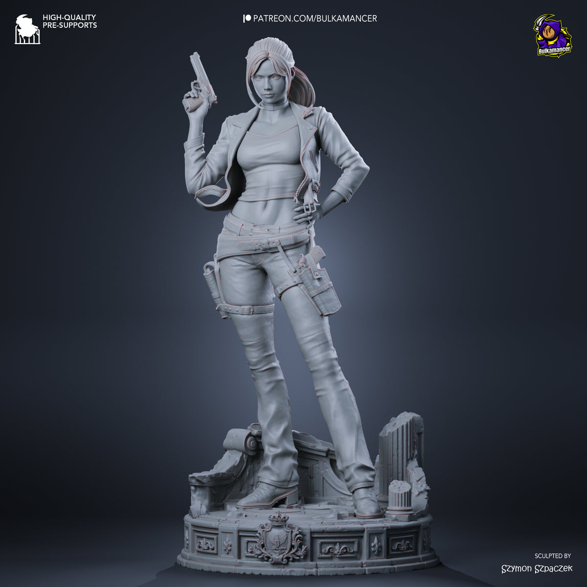 Claire Redfield – Tactical Horror Heroine Figure – High Detail Collector Display Piece