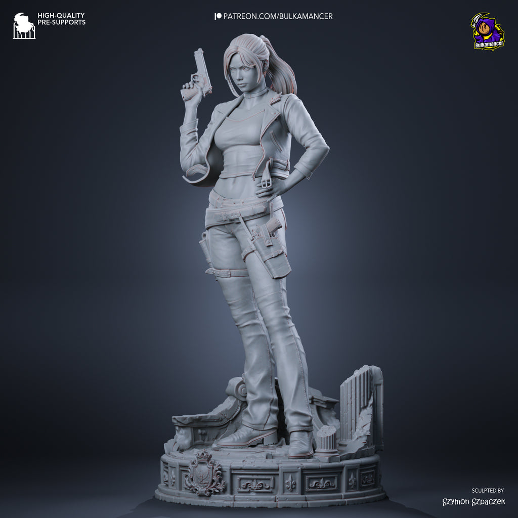 Claire Redfield – Tactical Horror Heroine Figure – High Detail Collector Display Piece