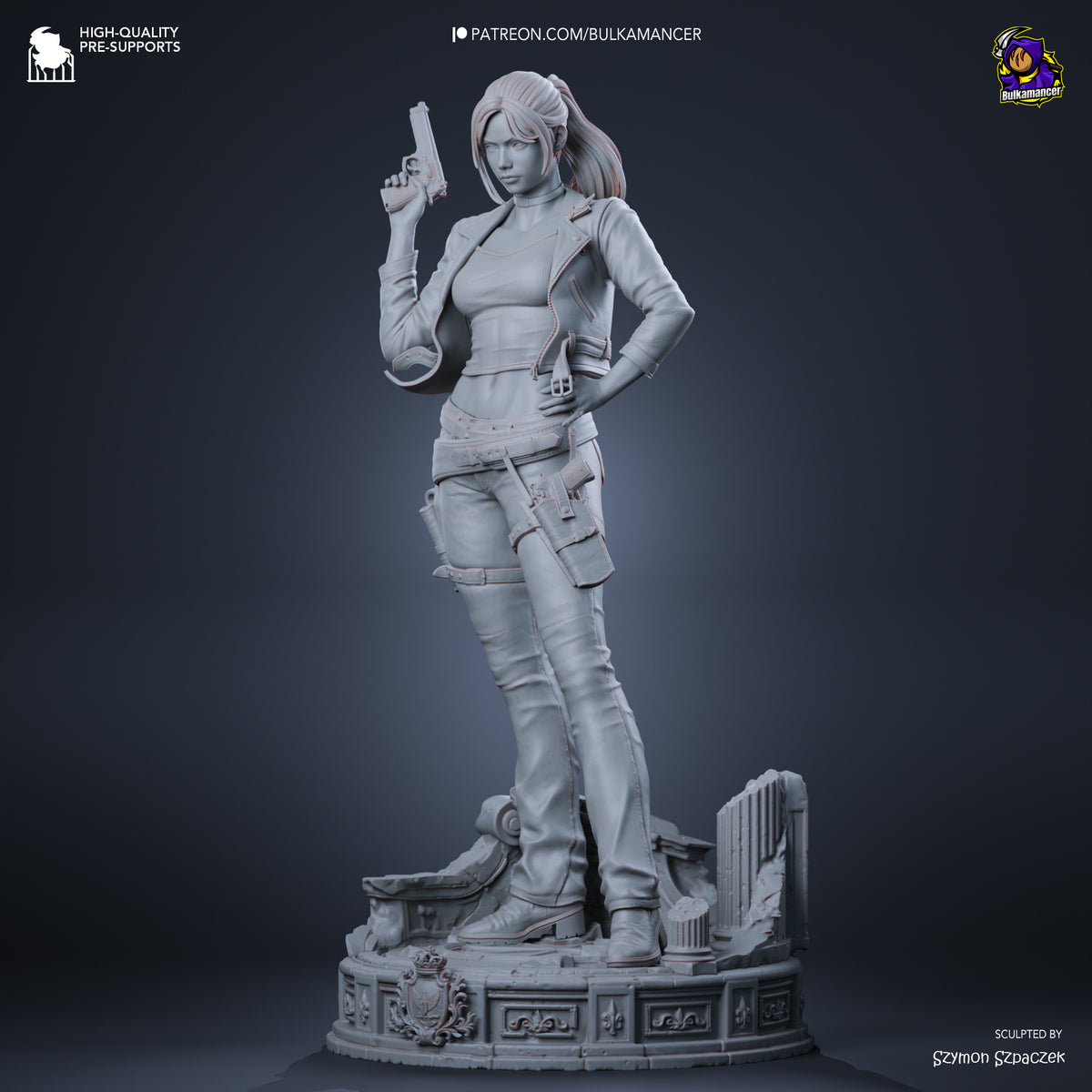 Claire Redfield – Tactical Horror Heroine Figure – High Detail Collector Display Piece