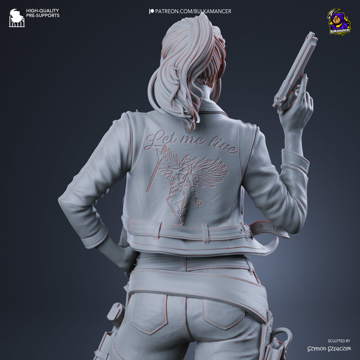 Claire Redfield – Tactical Horror Heroine Figure – High Detail Collector Display Piece