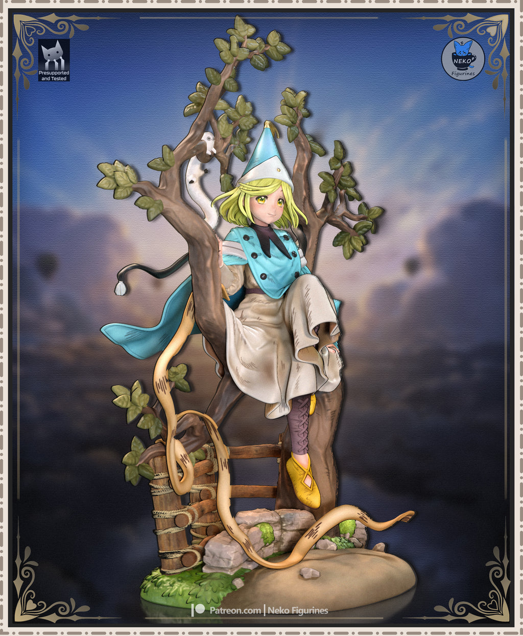 Coco the Magical Witch | Resin Figure | 1/6 Scale