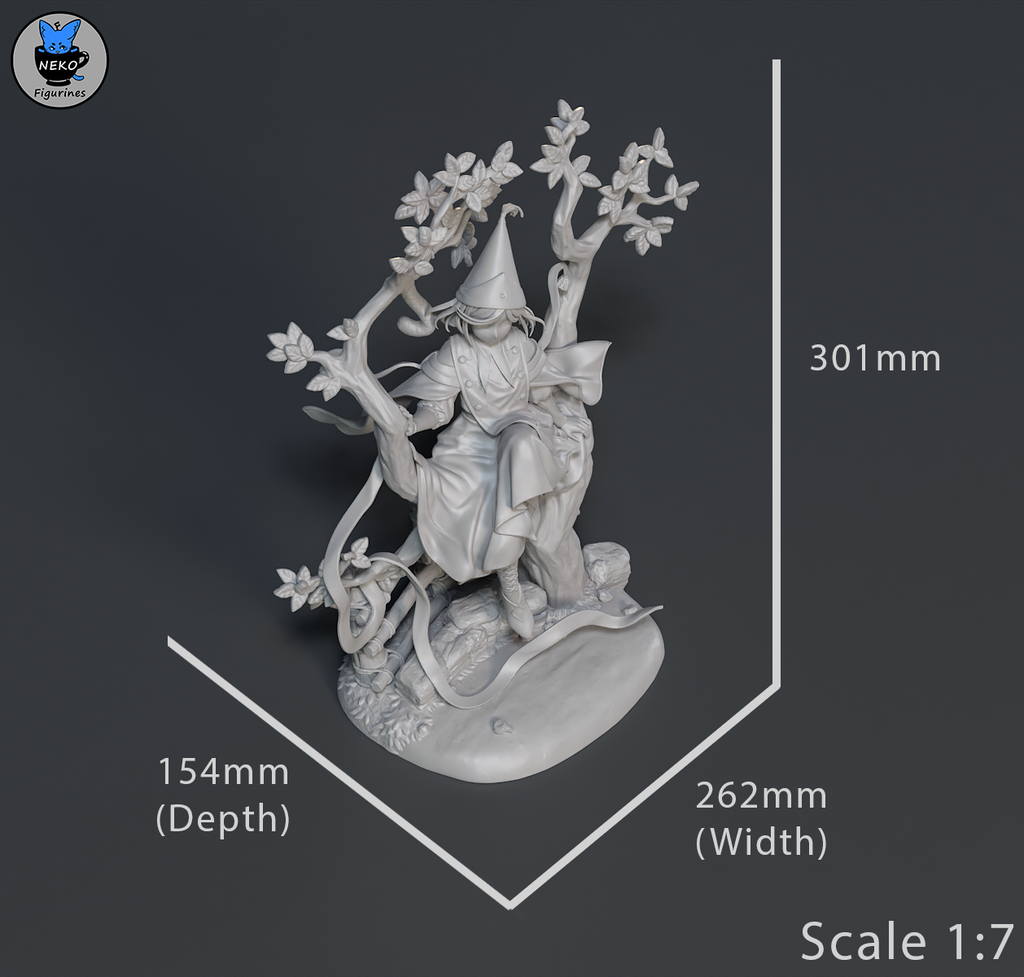 Coco the Magical Witch | Resin Figure | 1/6 Scale
