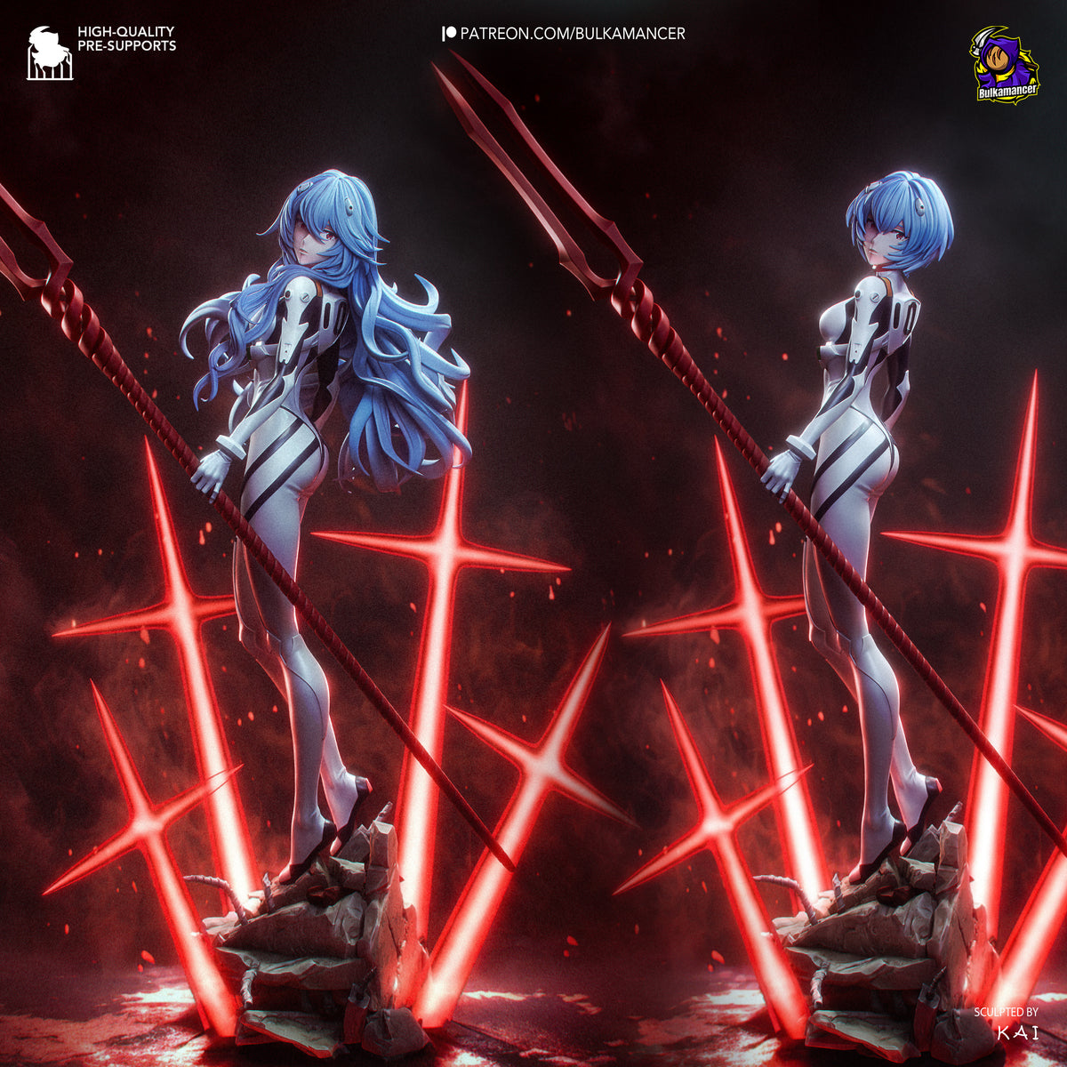 Azure Mecha Pilot Resin Statue – Sci Fi Female Pilot Figure – Model Kit – High Detail Collectible