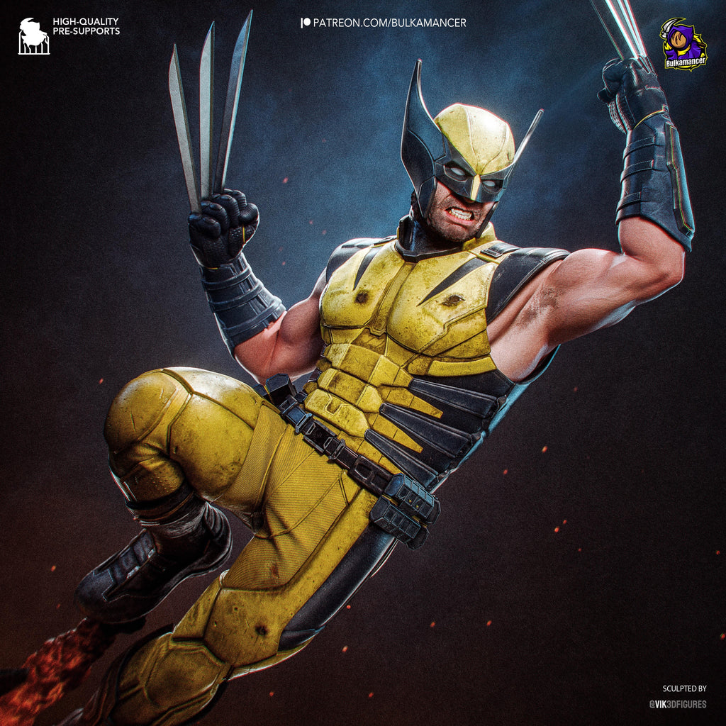 Savage Clawed Warrior Resin Statue – Comic Style Mutant Fighter Figure –  Model Kit