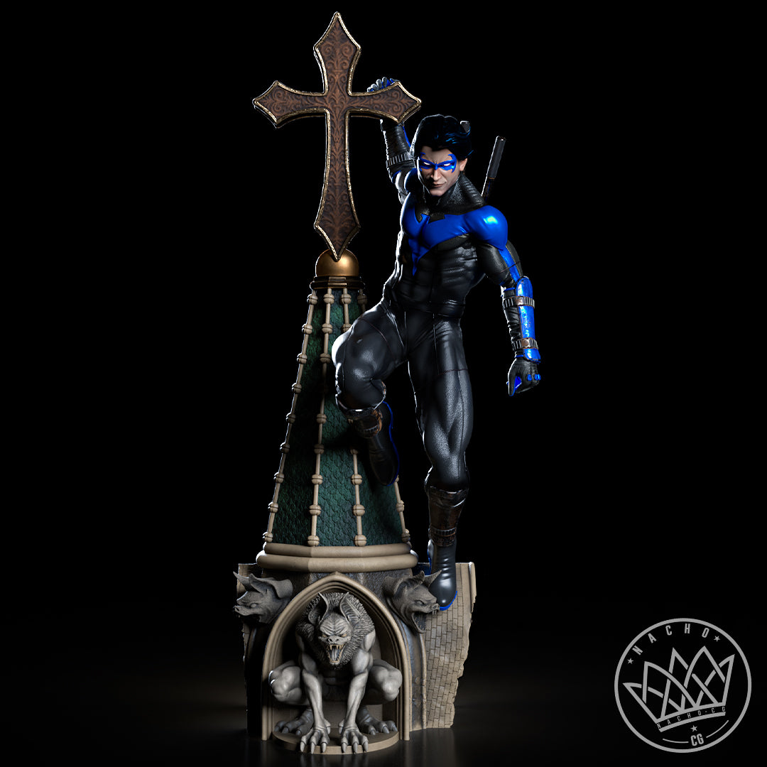 The NightWing - Resin Figure - Model Kit - High Detail Display Piece