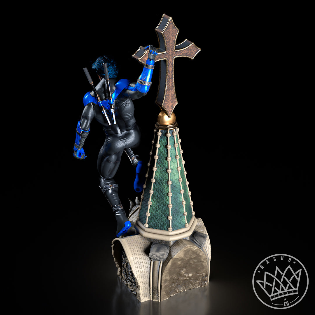 The NightWing - Resin Figure - Model Kit - High Detail Display Piece