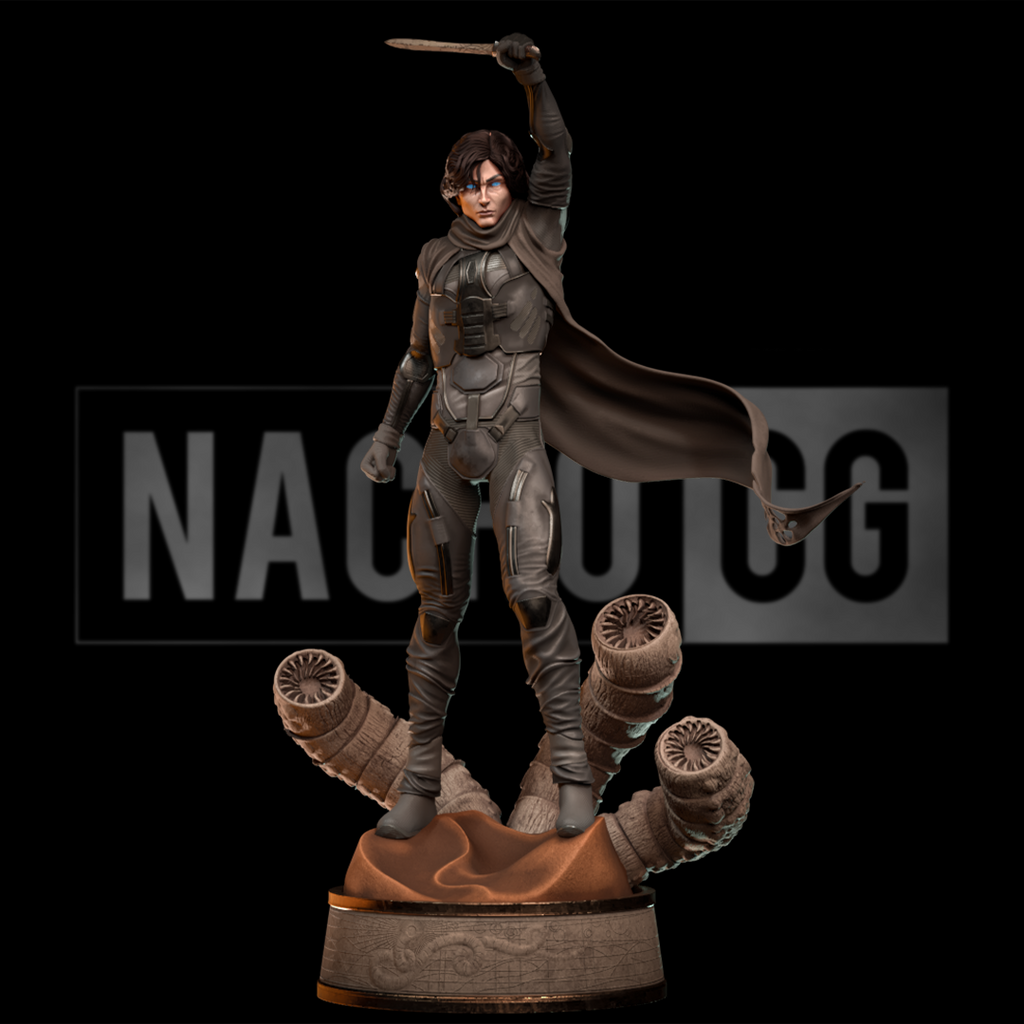 Paul Atreides - Resin Figure - Model Kit - High Detail Display Piece