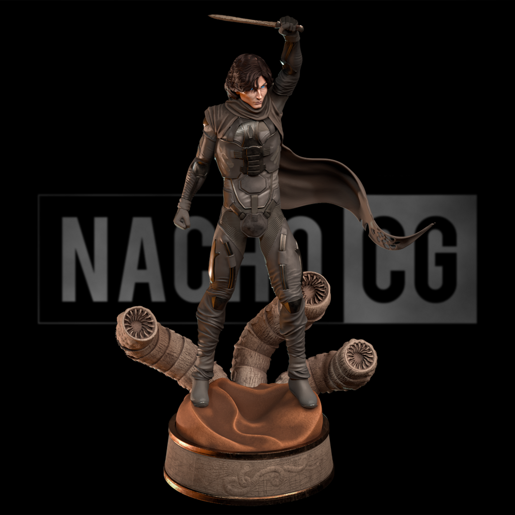 Paul Atreides - Resin Figure - Model Kit - High Detail Display Piece