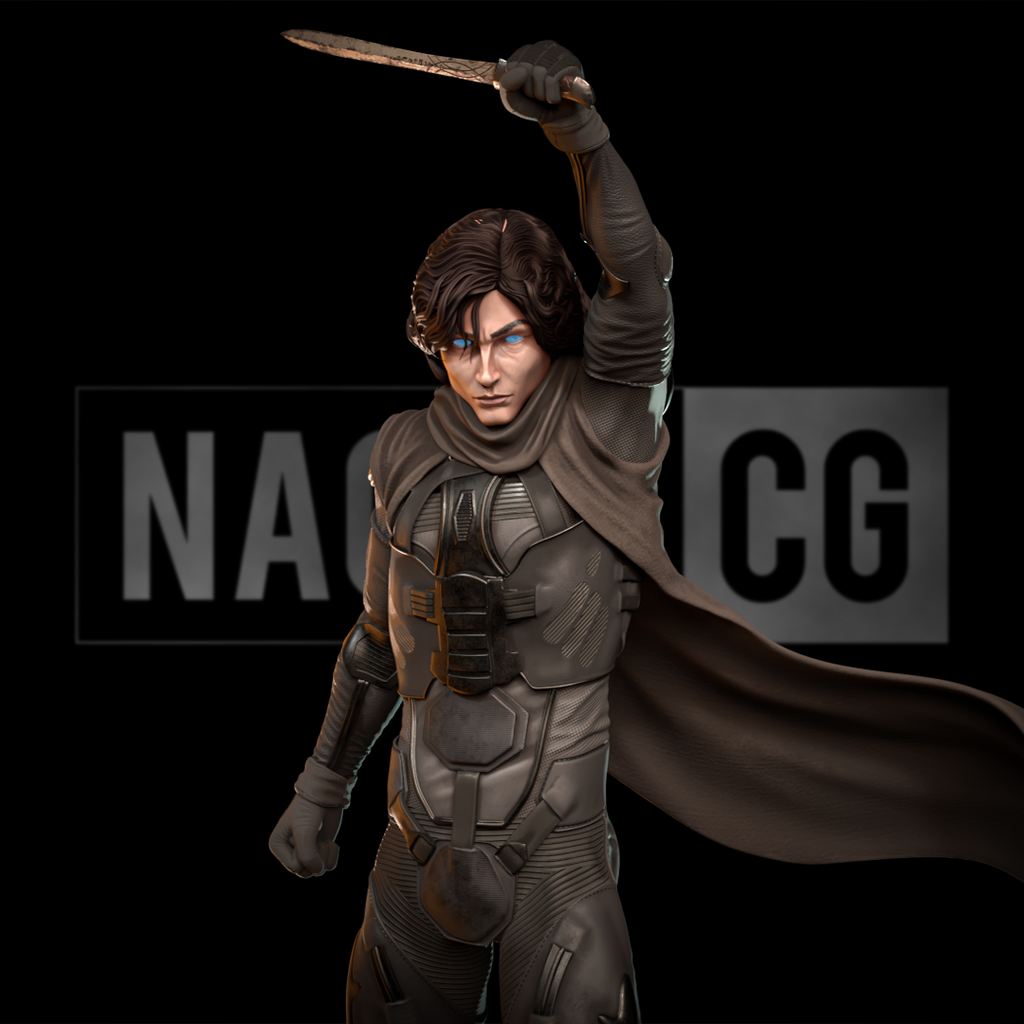 Paul Atreides - Resin Figure - Model Kit - High Detail Display Piece