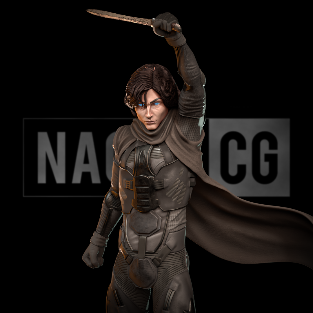 Paul Atreides - Resin Figure - Model Kit - High Detail Display Piece