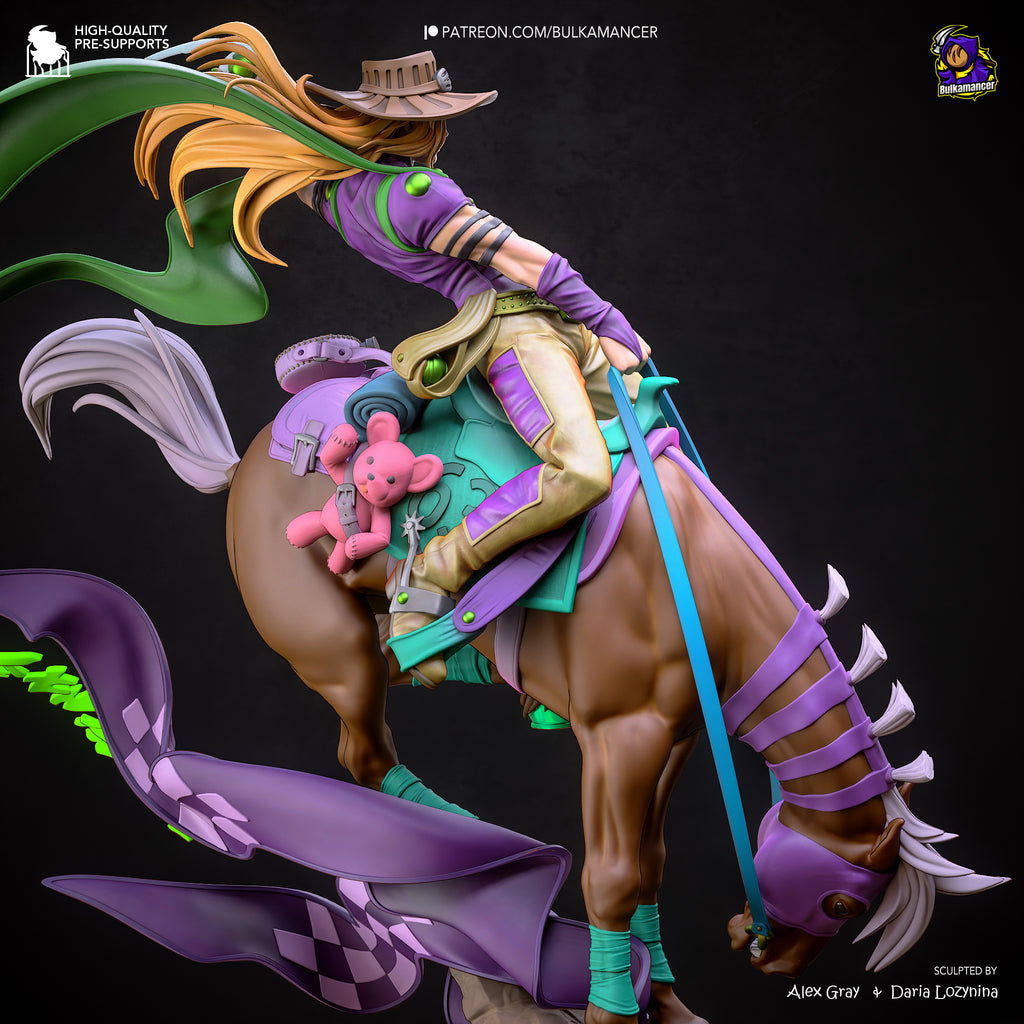 Elegant Western Warrior Resin Figure – Garage Kit – Fantasy Collectible