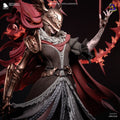Scarlet Valkyrie Resin Statue – Armored Female Warrior Figure – High Detail Collector Display Piece