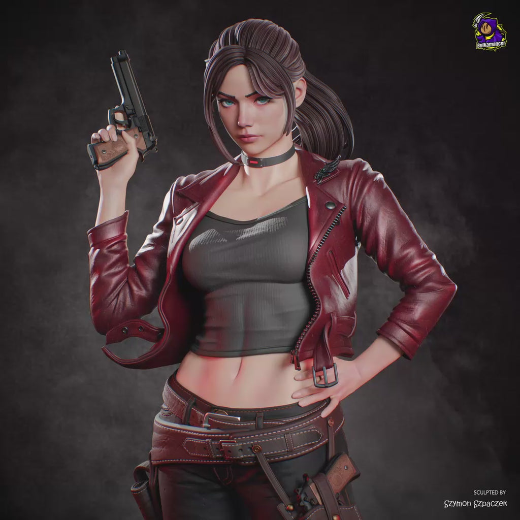 Claire Redfield – Tactical Horror Heroine Figure – High Detail Collector Display Piece