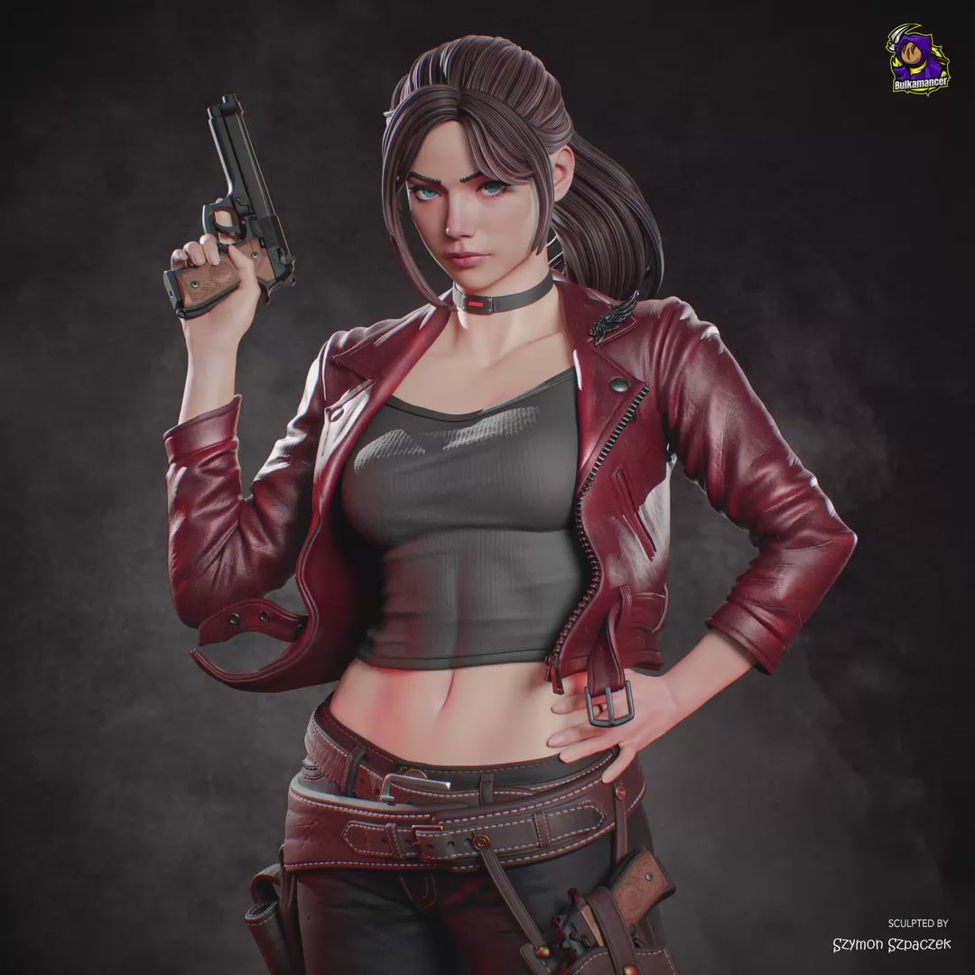 Claire Redfield – Tactical Horror Heroine Figure – High Detail Collector Display Piece