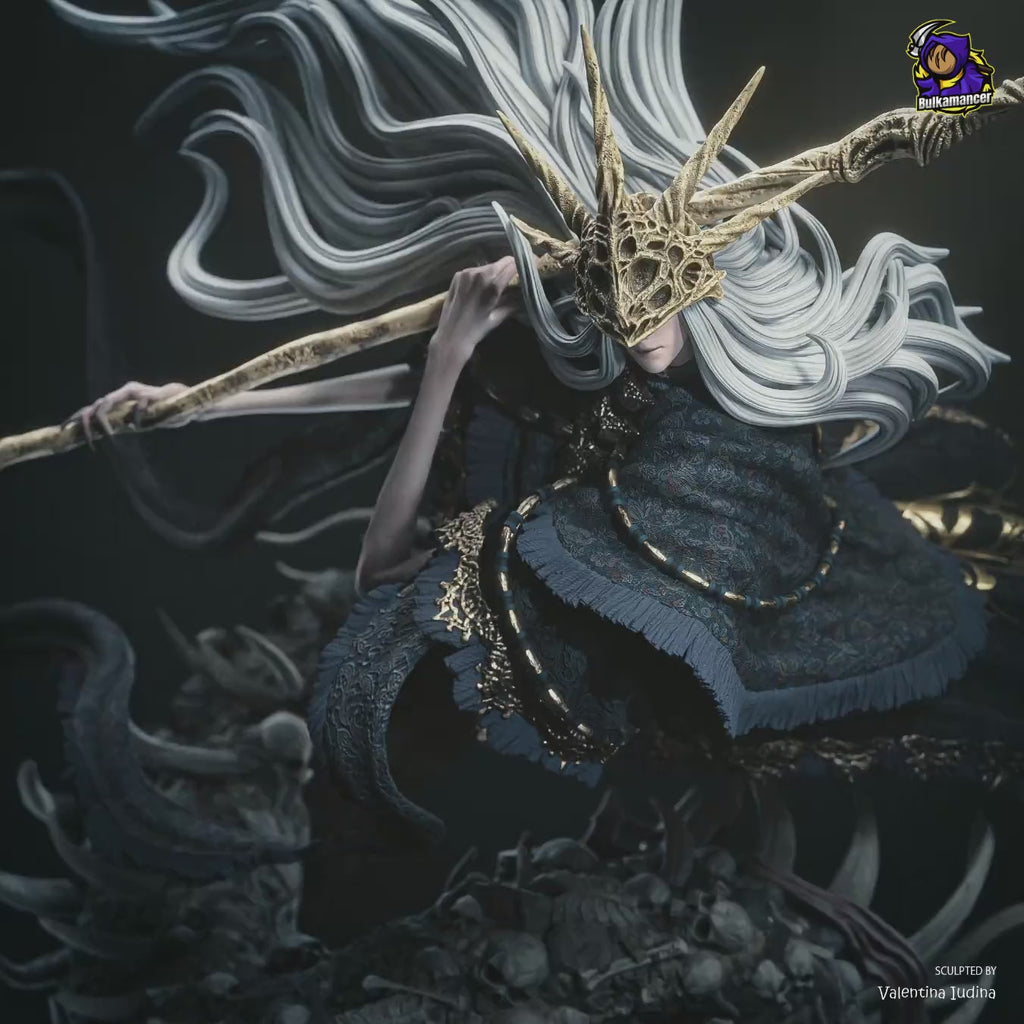 Abyssal Devourer Resin Statue – Dark Fantasy Monster Mage Figure – Resin Model Kit