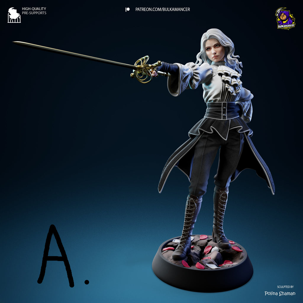 Real Maelle – Expedition 33 – Resin Model Kit – Collector Display