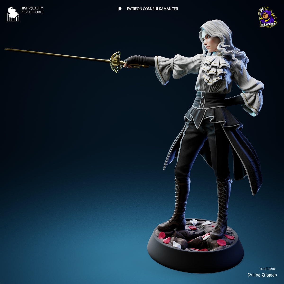 Real Maelle – Expedition 33 – Resin Model Kit – Collector Display