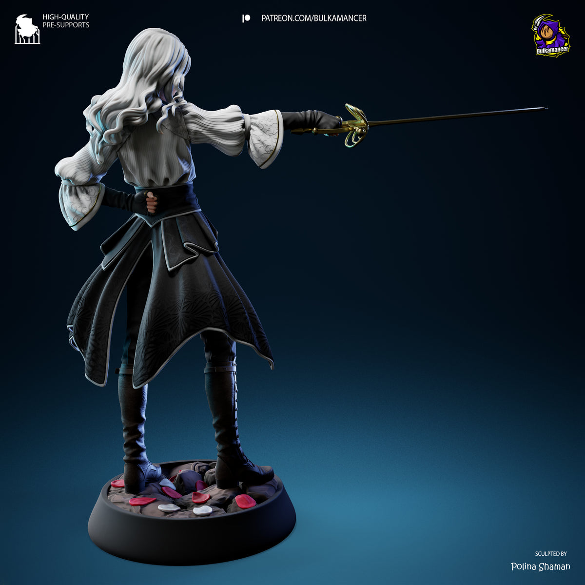 Real Maelle – Expedition 33 – Resin Model Kit – Collector Display