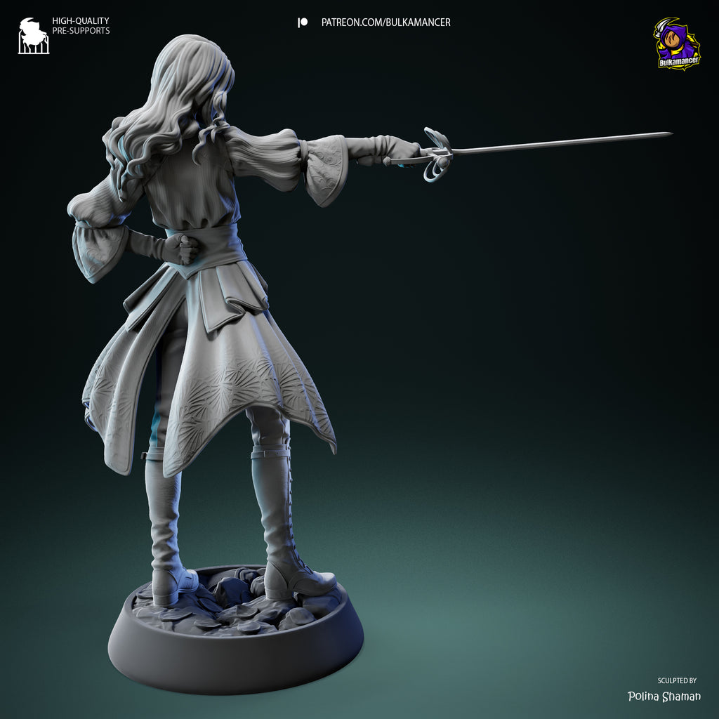 Real Maelle – Expedition 33 – Resin Model Kit – Collector Display